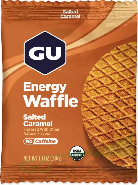 Энергетический батончик GU Energy Labs GU ENERGY STROOPWAFEL no caffeine 32 г, Соленая карамель
