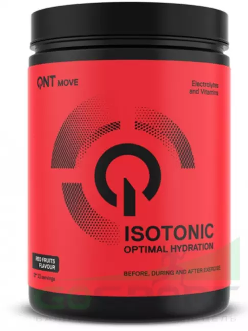 Изотоник QNT Isotonic Powder 660 г, Красные фрукты