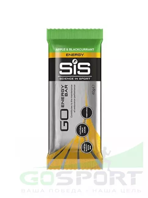 Энергетический батончик SCIENCE IN SPORT (SiS) GO Energy Mini Bar 40 г x 30 батончиков, Яблоко-Черная смородина