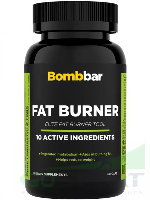 Жиросжигатель BombBar Fat Burner 60 капсул