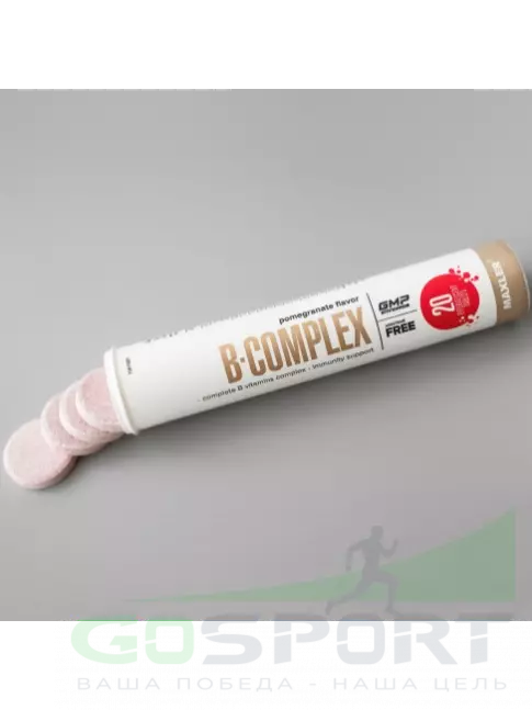  MAXLER B-Complex 3 x 20 шипучих таблеток, Гранат