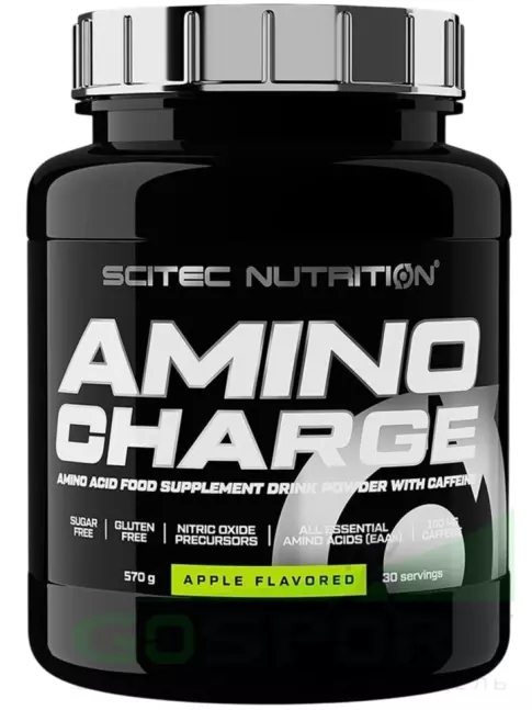 Аминокислоты Scitec Nutrition Amino Charge 570 г, Яблоко
