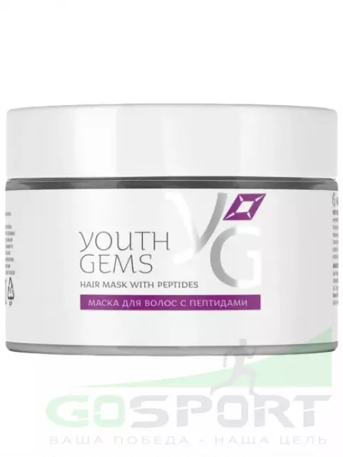 Маски для волос PEPTIDES YOUTH GEMS Маска для волос с пептидами 250 мл Маски для волос PEPTIDES YOUTH GEMS Маска для волос с пептидами 250 мл