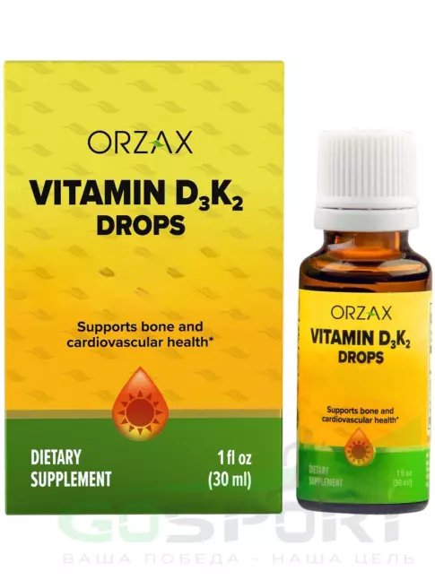 Витамин D Orzax D3-K2 Drop 30 мл