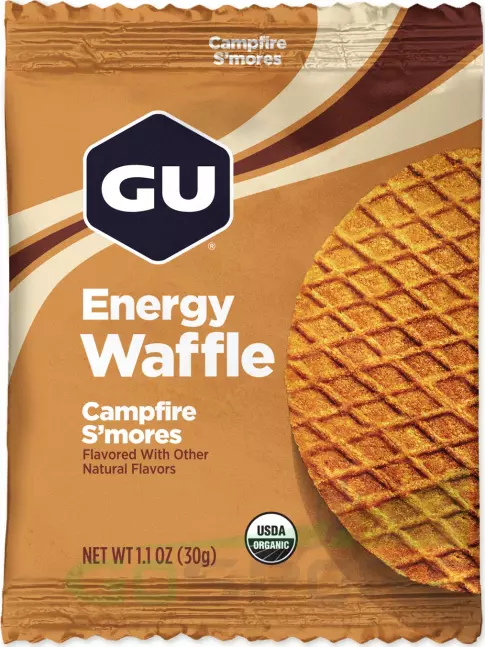 Энергетический батончик GU Energy Labs GU ENERGY STROOPWAFEL no caffeine 32 г, Воздушное печенье
