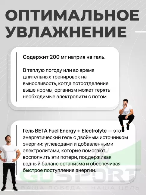 Гель питьевой SCIENCE IN SPORT (SiS) Gel Beta Fuel + electrolyte 3 x 60 мл, Малина - лимон