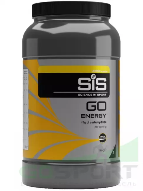 Изотоник SCIENCE IN SPORT (SiS) GO Energy Powder 1600 г, Лимон