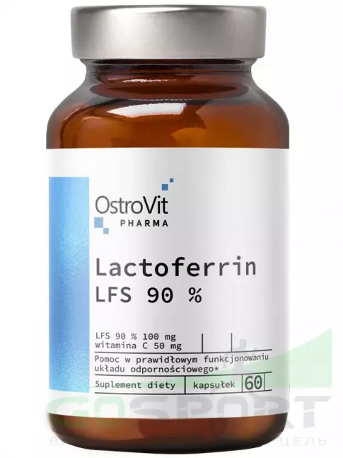  OstroVit Lactoferrin LFS 90% 60 капсул