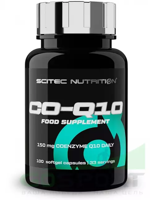 Scitec Nutrition CO-Q10 150 mg 100 капсул Scitec Nutrition CO-Q10 150 mg 100 капсул