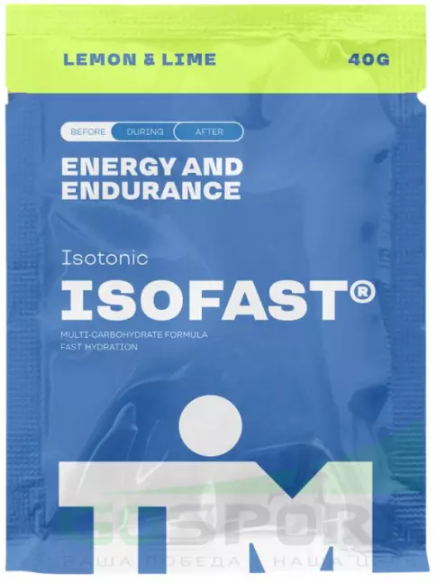 Изотоник TIM ISOFAST 40 г, Лимон - лайм