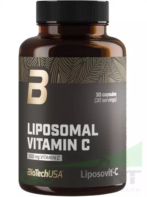 Витамин C BioTechUSA Liposomal Vitamin C 500 mg 30 капсул