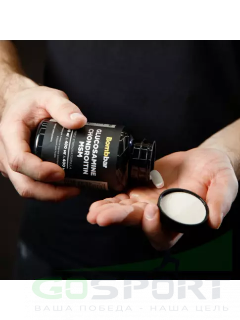 Глюкозамин хондроитин BombBar Glucosamine Chondroitin MSM 90 таблеток