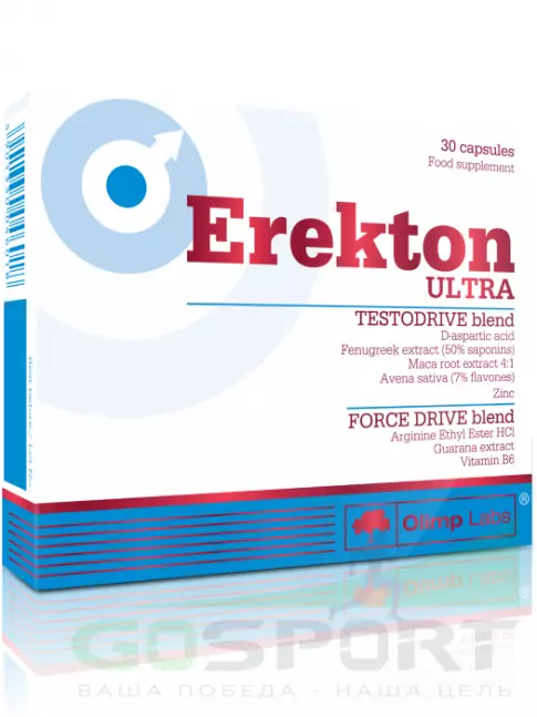 Тестобустеры OLIMP Erekton Ultra 30 капсул Тестобустеры OLIMP Erekton Ultra 30 капсул