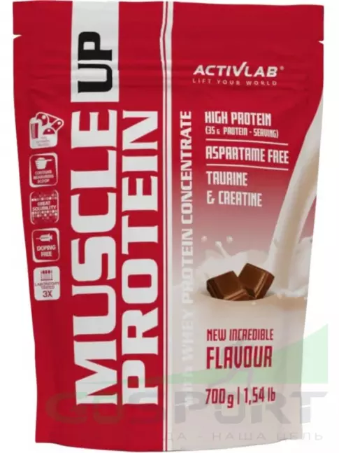 Сывороточный протеин ActivLab Muscle UP Protein 700 г, Шоколад