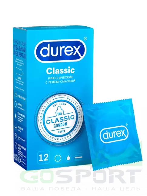 Durex Classic (классические) 12 шт Durex Classic (классические) 12 шт