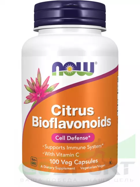  NOW FOODS Citrus Bioflavonoids 100 веган капсул