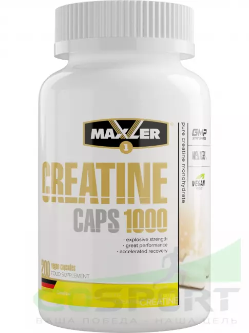  MAXLER Creatine Caps 1000 200 капсул