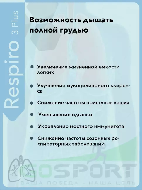  Vitual Laboratories Respiro 3 Plus пептиды бронхов 60 капсул