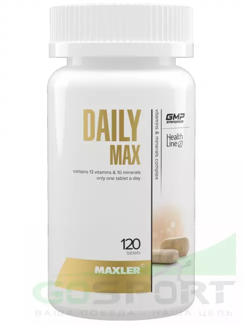 Витаминный комплекс MAXLER Daily Max 120 таблеток