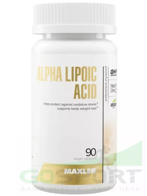  MAXLER Alpha Lipoic Acid 90 вегетарианских капсул