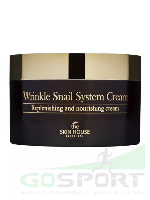 Кремы, гели для лица THE SKIN HOUSE Wrinkle Snail System Cream 100 мл Кремы, гели для лица THE SKIN HOUSE Wrinkle Snail System Cream 100 мл