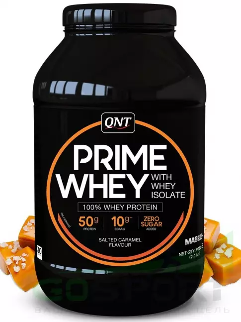  QNT PRIME WHEY 908 г, Соленая карамель