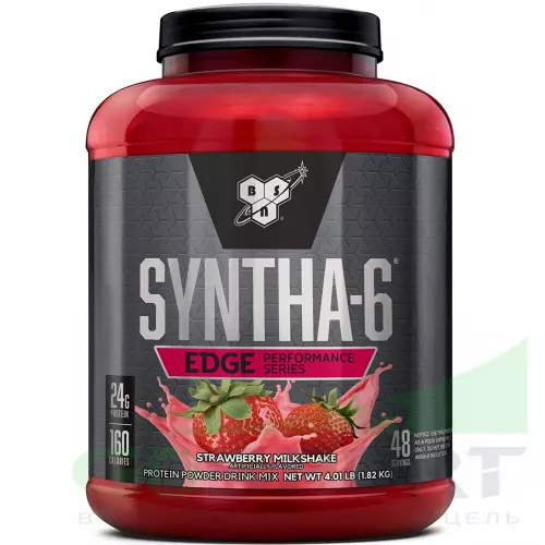  BSN SYNTHA-6 EDGE 1820 г, Молочный коктейль с клубникой