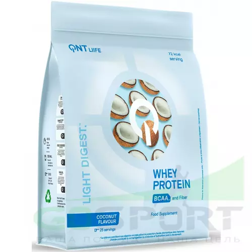  QNT LIGHT DIGEST WHEY PROTEIN 500 г, Кокос