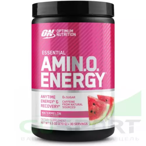Аминокислоты OPTIMUM NUTRITION Essential Amino Energy 270 г, Арбуз