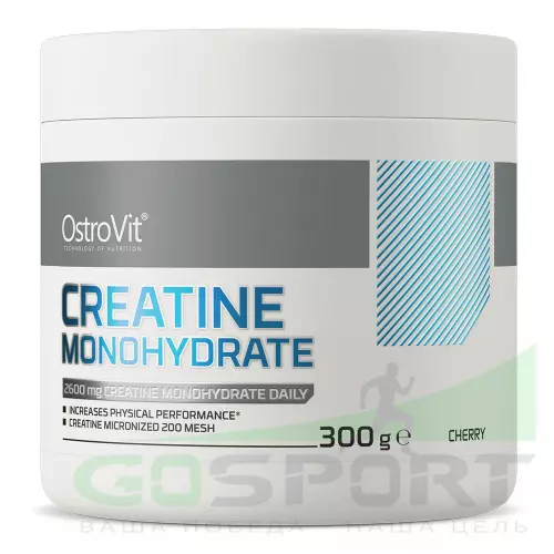  OstroVit Creatine Monohydrate 300 г, Вишня