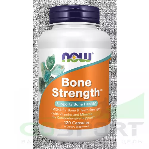  NOW FOODS Bone Strength - Крепкие Кости 120 капсул