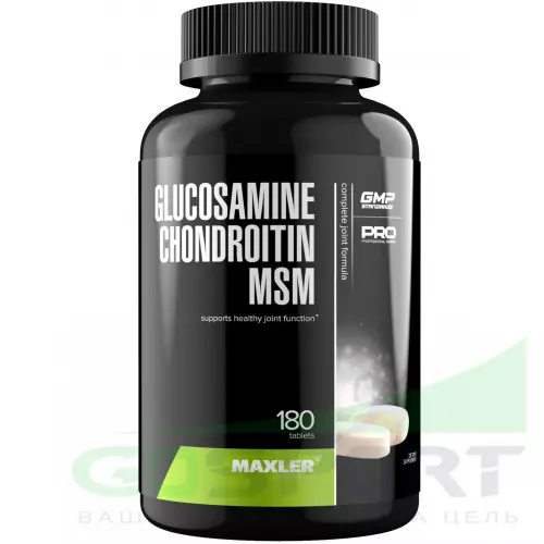  MAXLER Glucosamine Chondroitin MSM (USA) 180 таблеток