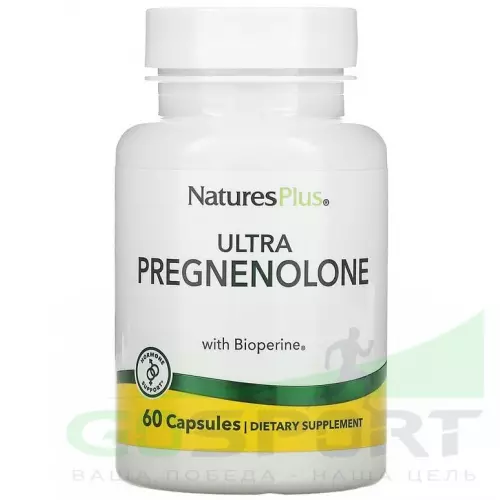 Аминокислоты NaturesPlus Ultra Pregnenolone 60 капсул