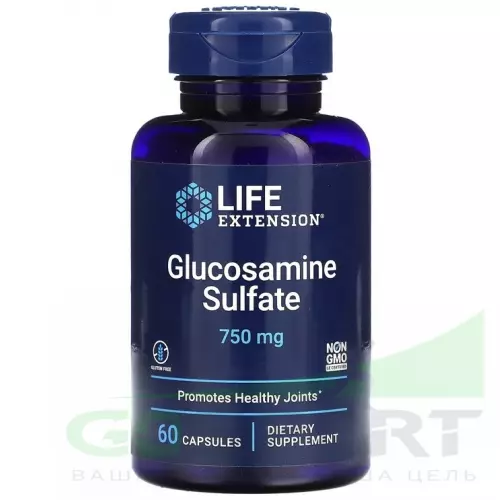  Life Extension Glucosamine Sulfate 60 капсул