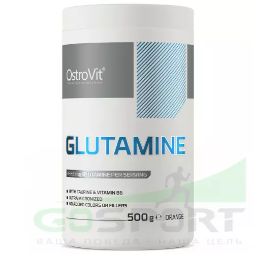 L-Глютамин OstroVit Glutamine 500 г, Апельсин