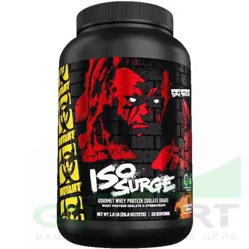  Mutant Iso Surge 727 г, Шоколад с арахисовым маслом