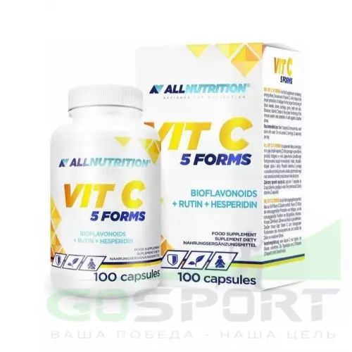  All Nutrition VIT C 5 FORMS 100 капсул