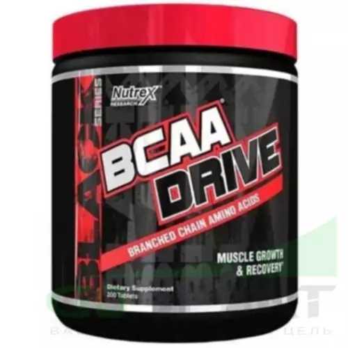 БСАА NUTREX BCAA Drive 2:1:1 200 таблеток