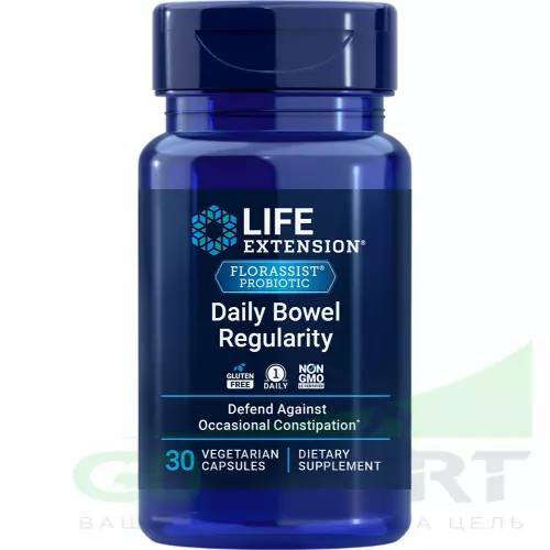  Life Extension Daily Bowel Regularity 30 капсул