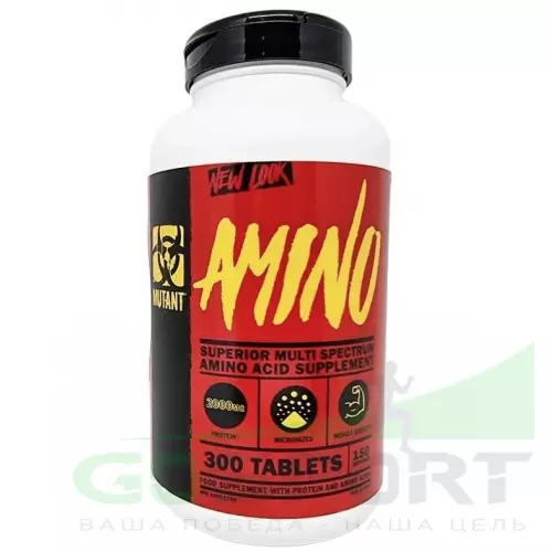 Аминокислоты Mutant Mutant Amino 300 таблеток