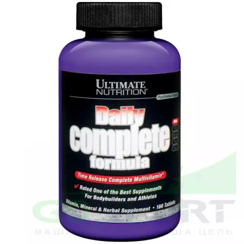Витаминный комплекс Ultimate Nutrition Спортивные витамины Ultimate Daily Complete Formula (180 таблеток) 180 таблеток
