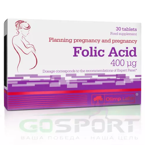  OLIMP Folic Acid 30 таблеток