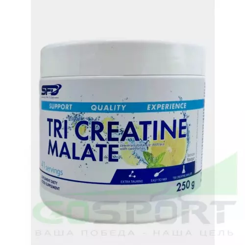 Tri-Креатин Малат SFD TRI Creatine Melate 250 г, Лимон