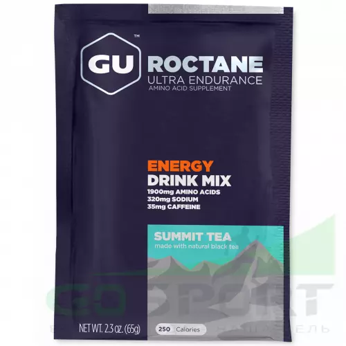 Изотоник GU ENERGY GU ROCTANE ENERGY DRINK MIX 65 г, Горный чай