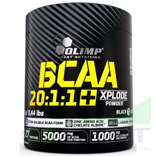  OLIMP BCAA XPLODE POWDER 20:1:1 200 г, Груша