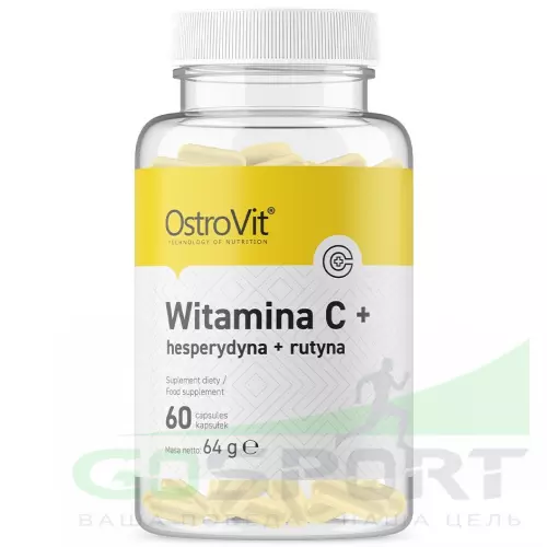  OstroVit Vitamin C + Hesperidin + Rutin 60 капсул