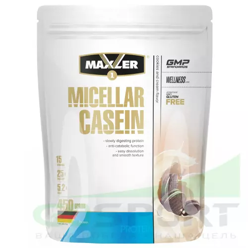 Казеиновый протеин MAXLER Micellar Casein 450 г, Печенье с Кремом