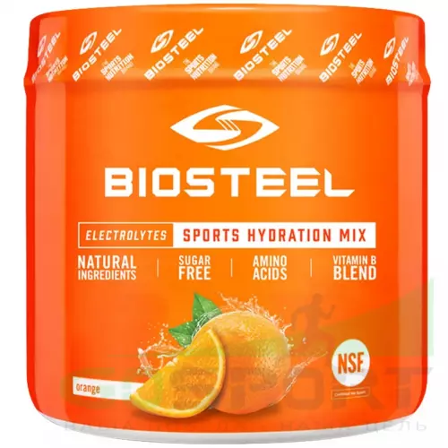 Изотоник BioSteel Sports Hydration Mix 140 г, Апельсин