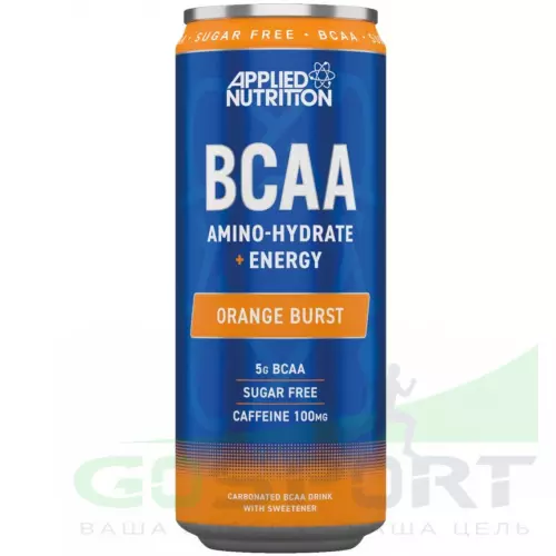  Applied Nutrition BCAA - Functional Drink CANS 330 мл, Апельсиновый Взрыв