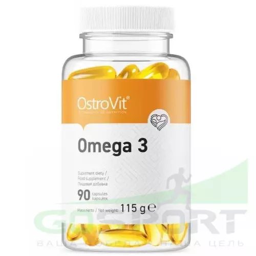 Омена-3 OstroVit Omega 3 90 капсул